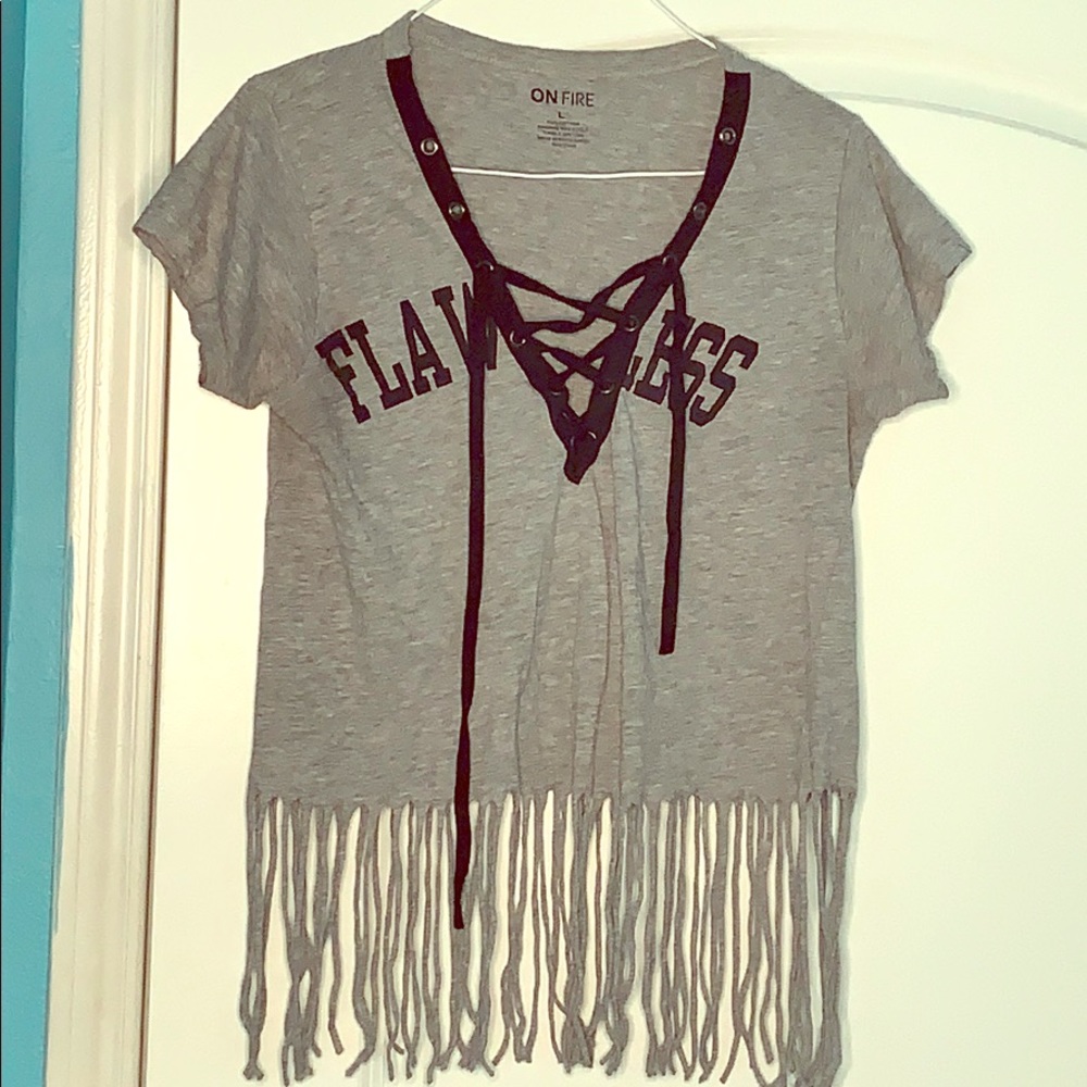 Flawless Fringe Top